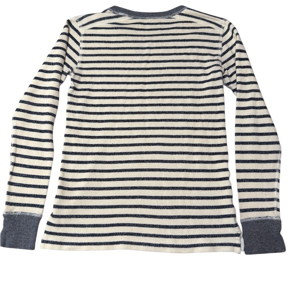 JCREW STRIPED PULLOVER, NAVY/CREAM Size XS - Picture 5 of 8